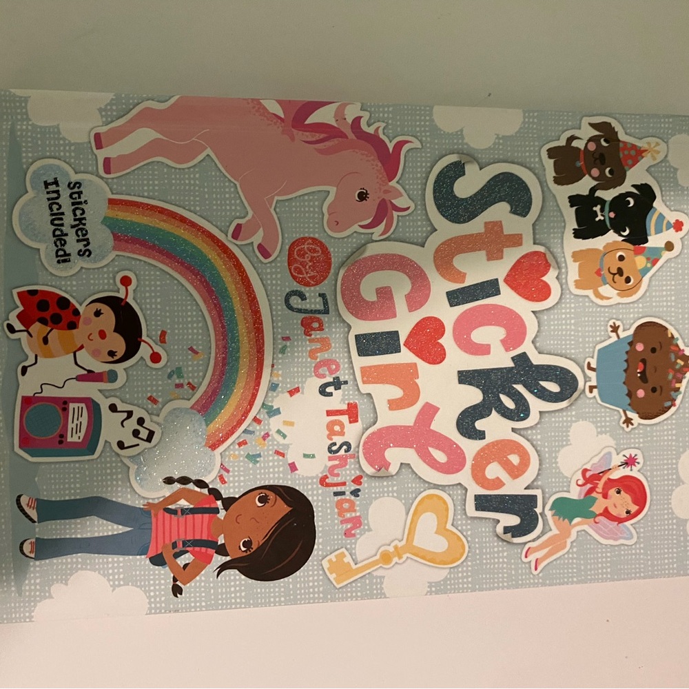 Sticker Girl Book with Stickers